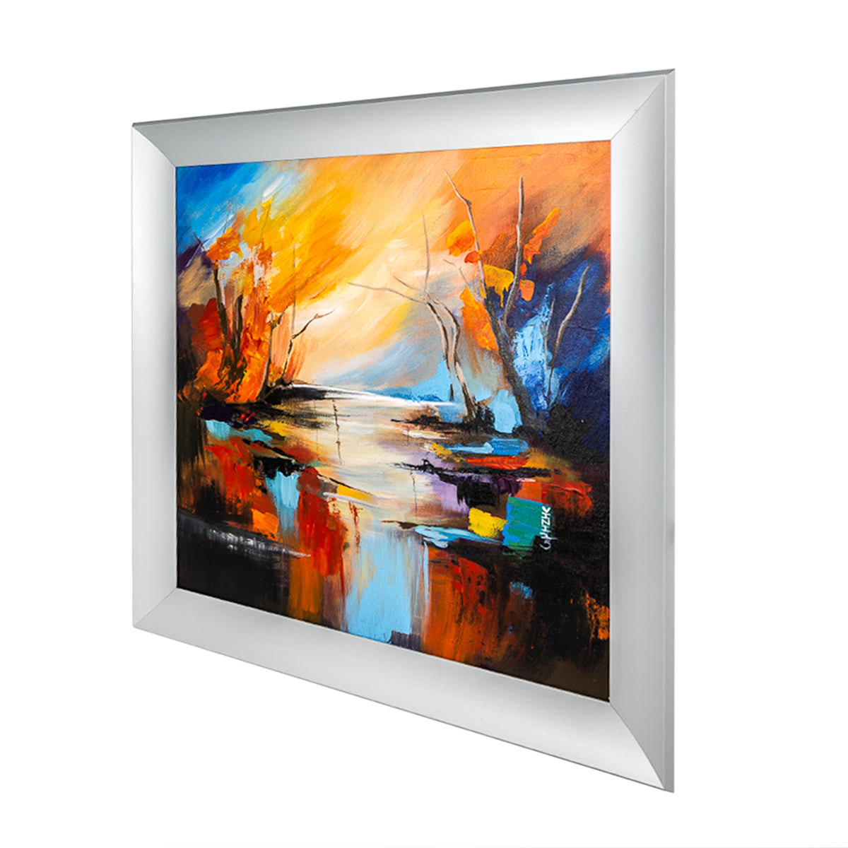 Ember Reflection - Lunar Silver